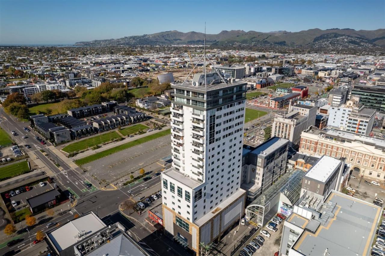 Central City View With Free Valet Parking Christchurch Bagian luar foto